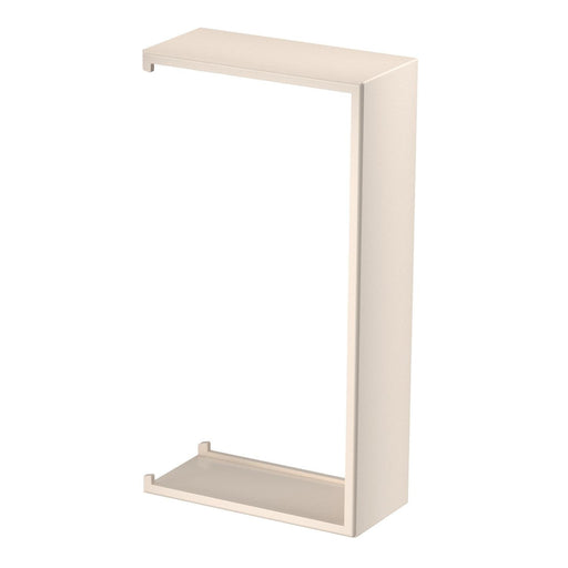 Rehau - Stoßstellenverbinder für Geräteeinbaukanal SIGNA BASE Sägeschnittabd. BRK SSA70130 cws 70x130, RAL9001