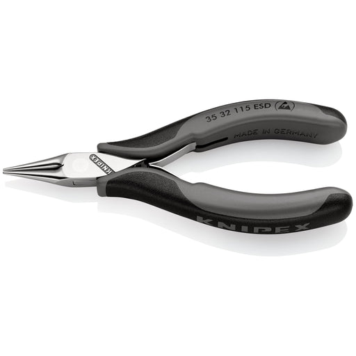 Knipex - Rundzange Elektronik-Greifzange 35 32 115 ESD ESD, 115mm