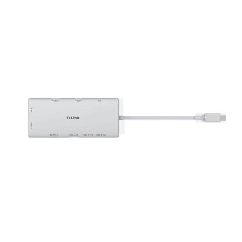 DLink - USB-Hub 10-in-1 USB-C Hub DUP-A01