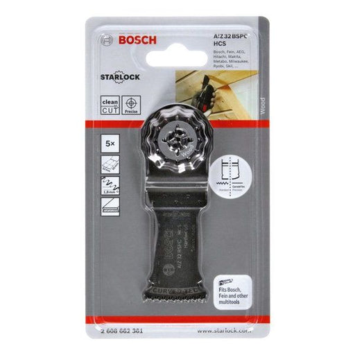 Bosch - Blatt für Oszillierer HCS Tauchsägeblatt AIZ 32 2608662361 BSPC Hard Wood 50 x