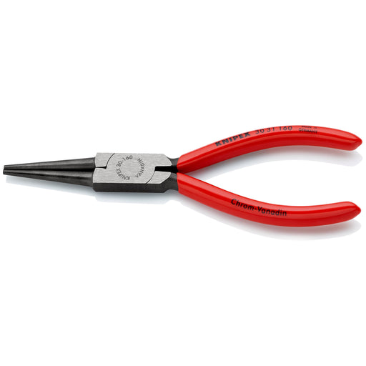 Knipex - Rundzange Langbeckzange 30 31 160 SB schwarz, 160mm