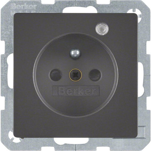 Berker - Steckdose anth/sa 6765096086 m.Schutzkontaktstift