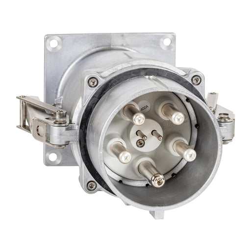 Walther Werke - Hochstrom-Rundsteckvorrichtung CEE Hochstrom Anbaustecker 6D5401 gerade 315A4P1h IP67