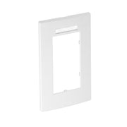 OBO Bettermann - Abdeckrahmen AR45-BSF2 RW 2fach 84x140mm rws − 1 Stück