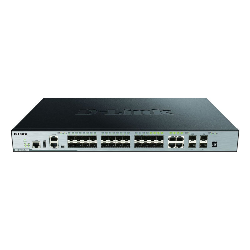 DLink - Netzwerk Switch Gigabit Stack Switch DGS-3630-28SC/SI/E 28-Port Layer 3