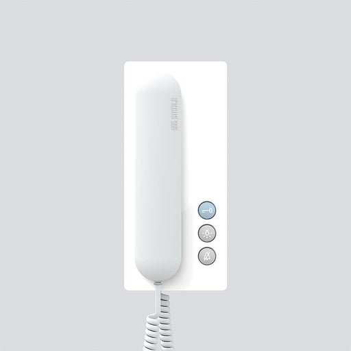 Siedle&Söhne - Innenstation für Türkommunikation Bus-Telefon Standard BTS 850-02 WH/W Weiß-Hochglanz-weiß