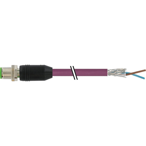 Murrelektronik - Konfektioniertes Sensor-Aktor-Kabel M12-Steckerverbinder 7000-14051-8402000 frei. Leitungsende − 1 Stück