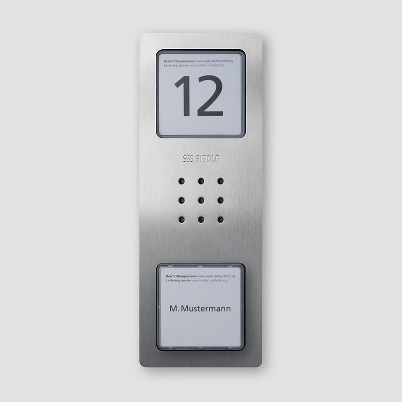 Siedle&Söhne - Türstation für Türkommunikation Audio-Türstation CA 850-1 E Siedle Compact