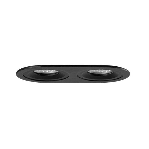 Brumberg Leuchten - Downlight/Strahler/Flutlicht Einbaumodul oval 45021180 strukturschwarz