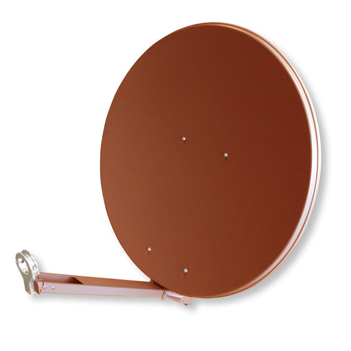 Televes - Satellitenantenne Alu-Reflektor S 100-Z 95x105cm ziegelrot