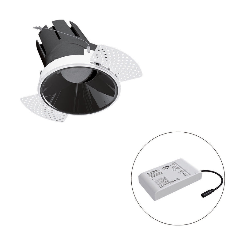 EVN Lichttechnik - Downlight/Strahler/Flutlicht LED-Einbauleuchte modular F02R09SM3840L55D Konfigurationstype