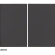 Berker - Bedienelement intelligent Taste 2fach 85142175 anthrazit matt, lack