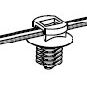 HellermannTyton - Kabelbinder Befestigungsbinder T50RFT8 2-tlg − 500 Stück