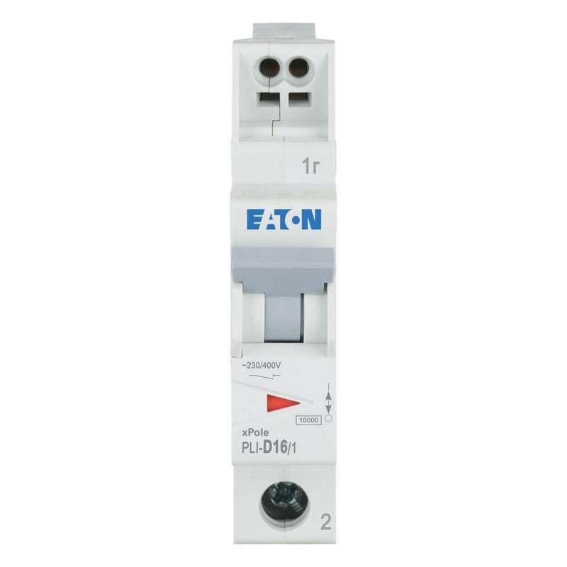 Eaton - Leitungsschutzschalter PLI-D16/1 D 16A, 1p Steckkl
