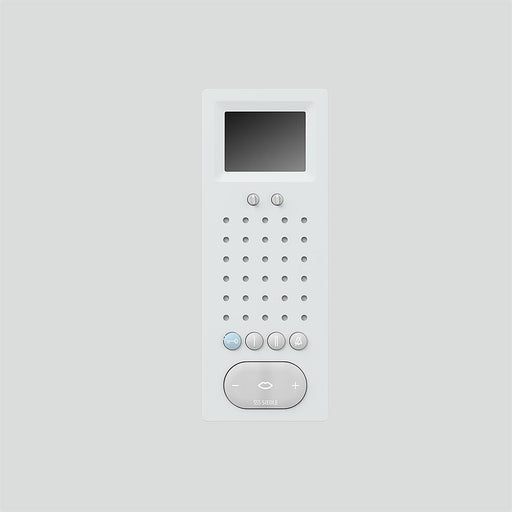 Siedle&Söhne - Innenstation für Türkommunikation Freisprechtelefon AFSV 870-0 W mit Farbmonitor