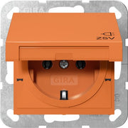 Gira - Steckdose SCHUKO-Steckd. KD ZSV 4454109 Orange