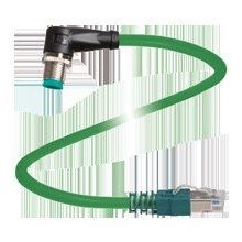 Pepperl+Fuchs Fabrik - Konfektioniertes Sensor-Aktor-Kabel Verbindungskabel, Ethernet V1SD-W-GN5M#70165005