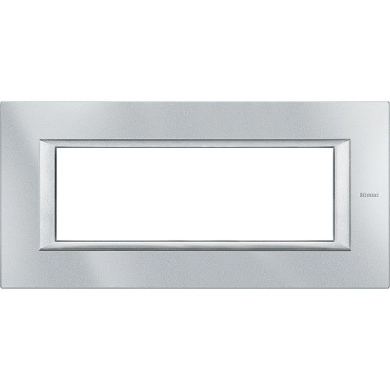 Legrand (BT) - Abdeckrahmen Axolute Rahmen 6-Modul HA4806HC alu grau