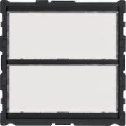 Elcom - Funktionsmodul für Türkommunikation Ruftaster REU042Y 2/1 LED-Schild 2DONE