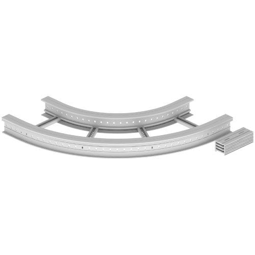 Unex - Bogen für Kabelleiter Flachbogen 90 Grad 67527-04 135x500 R600 U23X