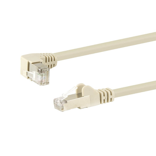 E+P Elektrik - Patchkabel Kupfer Winkelkabel Cat.6 CCW 142/2 GRAU LOSE 2m