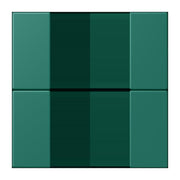 Jung - Abdeckung/Bedienelement für Installationsschalterprogramme Tastensatz 2fach LC 502 TSA 216 vert anglais