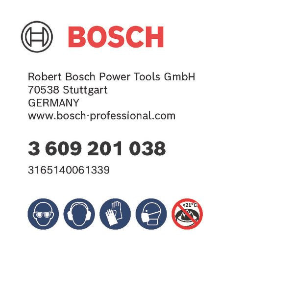 Bosch - Rührkorb PRO Multi Material Viskose 3609201038 und Dichte