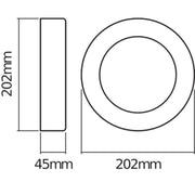 Ledvance - Decken-/Wandleuchte LED-Wandleuchte ENDURAST.RingRD13WDG