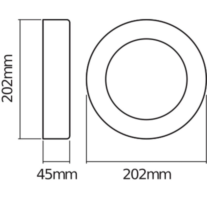 Ledvance - Decken-/Wandleuchte LED-Wandleuchte ENDURAST.RingRD13WDG