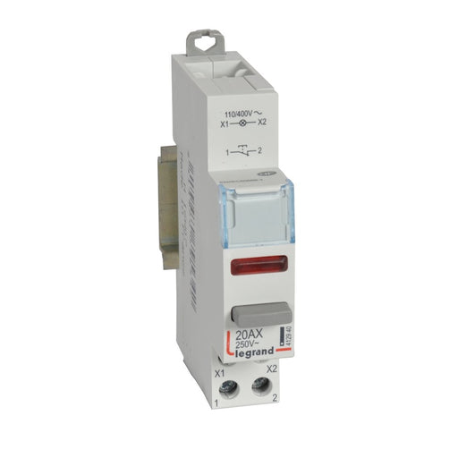 Legrand - Taster für Reiheneinbau Taster Legrand 412940 LED Rot 110/400V AC