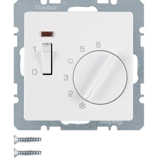 Berker - Raumthermostat Raumtemperaturregler 20316089 mit Öffner