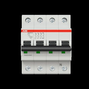 ABB Stotz S&J - Leitungsschutzschalter Sicherungsautomat S203M-C6NA 10kA 6A C 3p+N (4p)