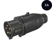 Walther Werke - CEE-Stecker (IEC 60309) CEE NEO Stecker FW230505CC One-Touch 32A 5P 5h