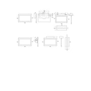 RP-Technik - Sicherheitsleuchte Rettungszeichenleuchte AMC401WL-AZ EB 1h, anthr