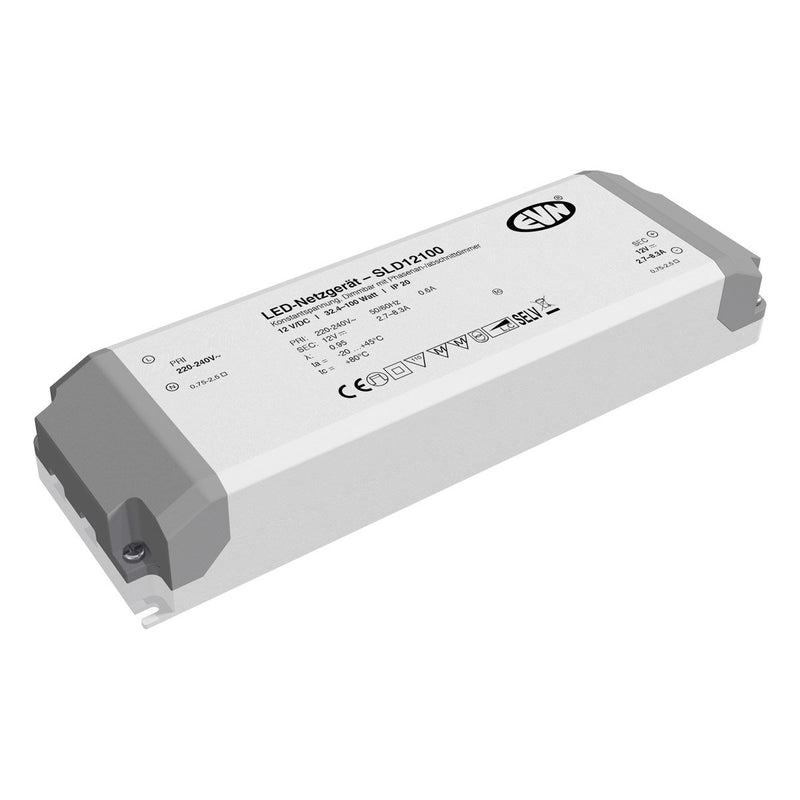 EVN Lichttechnik - LED-Betriebsgerät LED-Netzgerät SLD12100 12VDC 32,4-100W IP20