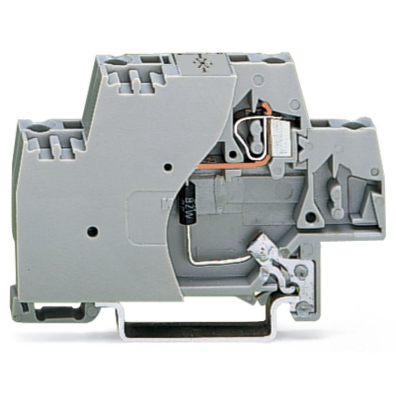 WAGO - Bauelement-Reihenklemme DSK mit Transildiode 280-502/281-589 24VDC, 10mm − 50 Stück