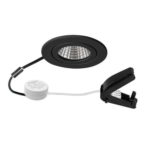 Brumberg Leuchten - Downlight/Strahler/Flutlicht LED-Einbaudownlight 230V 40475083 3000K, sw