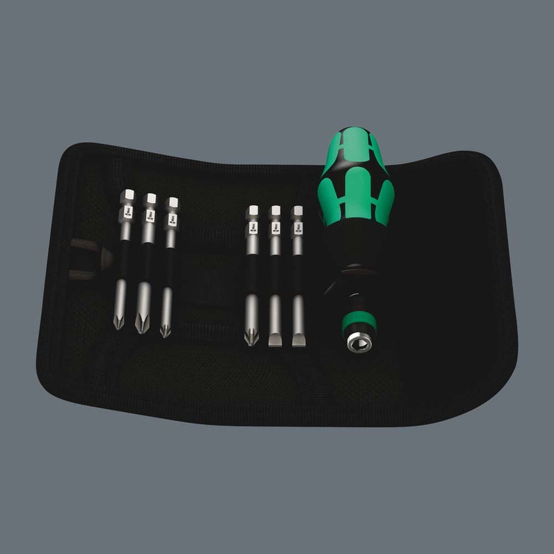 Wera - Bit-Set Schraubendreher 059298 Falttasche 7-tlg