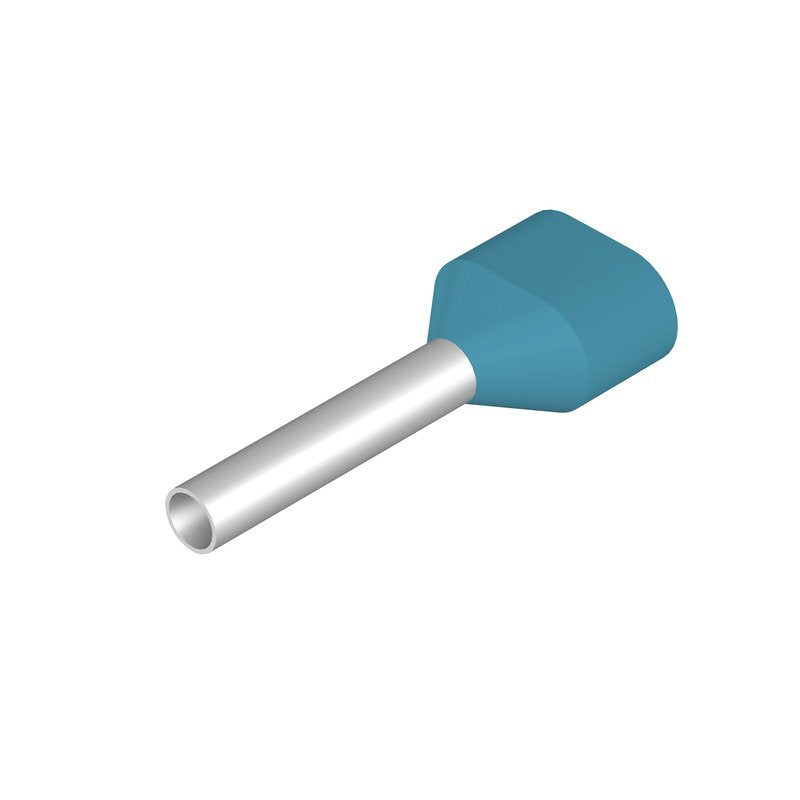 Weidmüller - Aderendhülse Zwilling H0,75/16T ZH HBL SV − 500 Stück