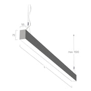Lightnet - Pendelleuchte LED-Pendelleuchte LG3OEL-840M-L2055-Y 4000K