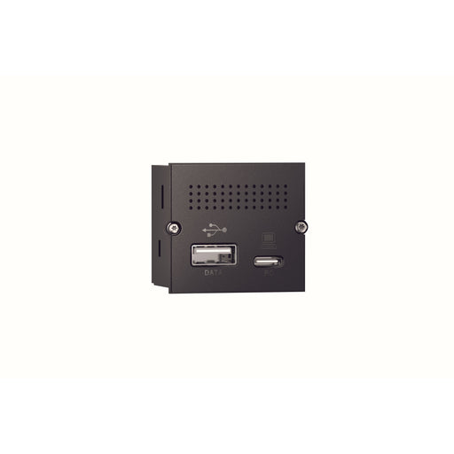 Bachmann - Einsatz/Abdeckung für Kommunikationstechnik CM Mini Port Replicator 917.229 USB Type C 3.1
