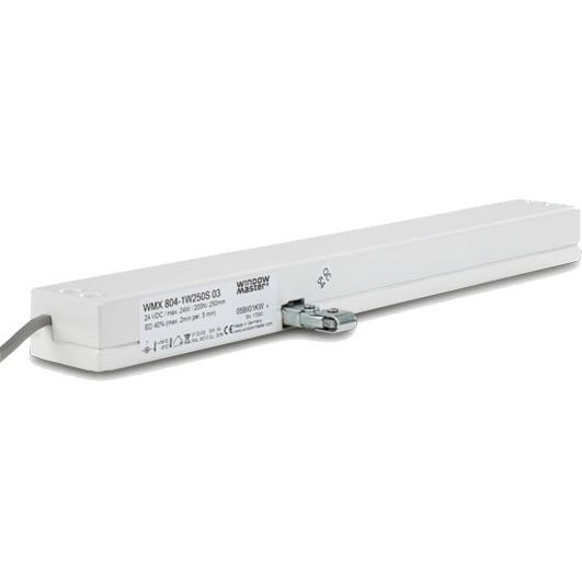 WindowMaster - Fensteröffner Kettenantrieb Sync/Motorl. WMX 504-2W250S 03 0,5A/250mm/weiß