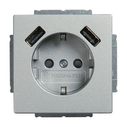 Busch-Jaeger - Steckdose SCHUKO-2x USB Steckdose 20 EUCB2USB-83