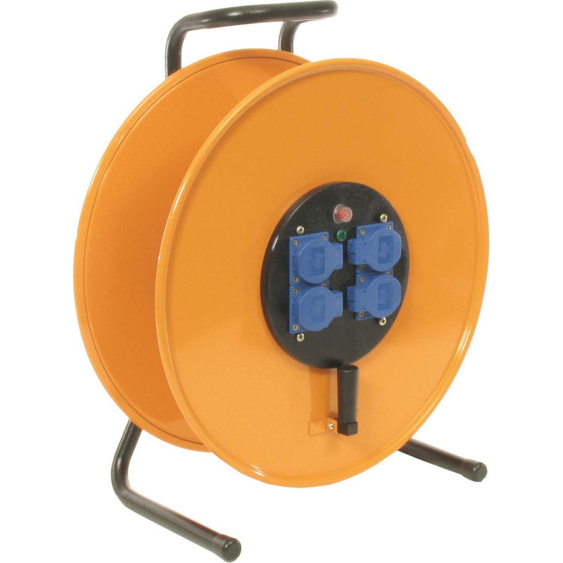 Schill - Kabeltrommel Stahlblech-Kabeltrommel HT 480.MD4L mit Spannungsanz