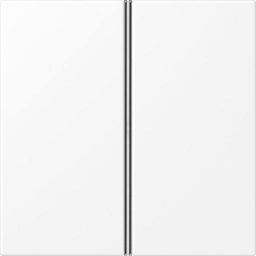 Jung - Abdeckung/Bedienelement für Installationsschalterprogramme Tastensatz komplett 2-fach LS 402 TSA WWM