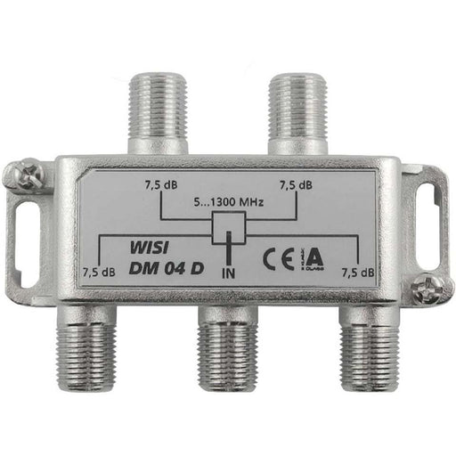 Wisi - Abzweiger und Verteiler 4f. DM 04 D 5-1300MHz 7,5dB Cl.A
