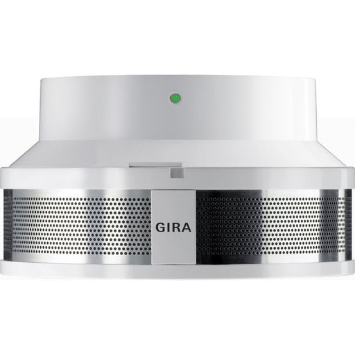 Gira - Brandmelder Rauchwarnmelder 233702 + Dual Sockel 230V