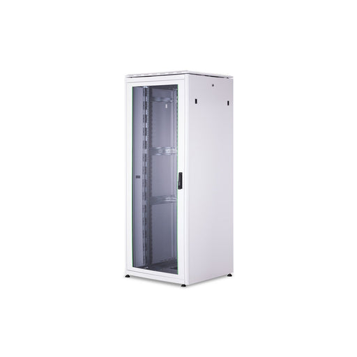 DIGITUS - Netzwerk-/Serverschrank Schrank 42HE 205,3x80x80cm DN-19 42U-8/8-1 RAL 7035 Glastür