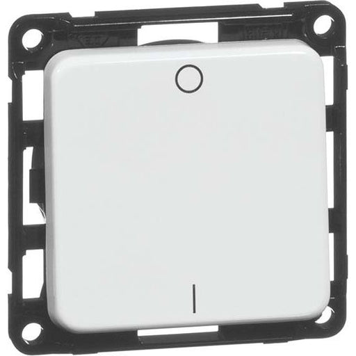 Peha - Installationsschalter Ausschalter alu D 712.70 2-pol.EB