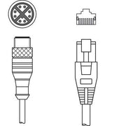 Leuze - Konfektioniertes Sensor-Aktor-Kabel Verbindungsleitung KSS GB-M12-#50133388